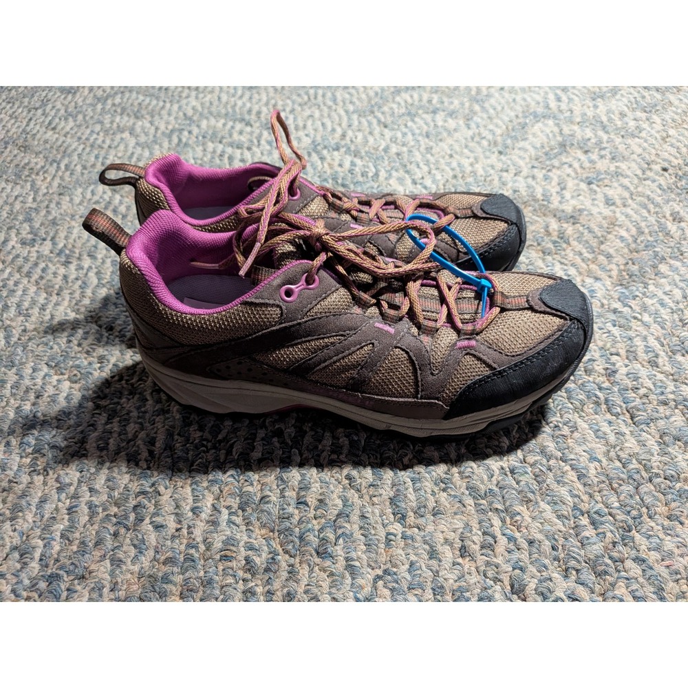Merrell Otter Womens 7.5 Hiking Shoes Brown Purple Trail Sneakers J55690